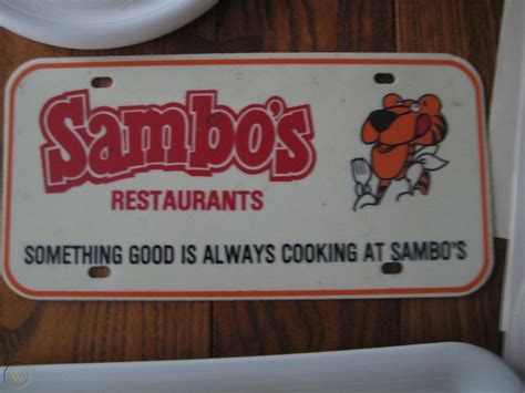 Sambo S Restaurant Collectibles for sale .